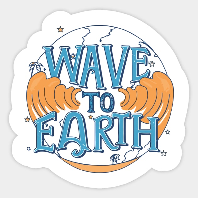 wave to earth Sticker by BOLTMIDO 